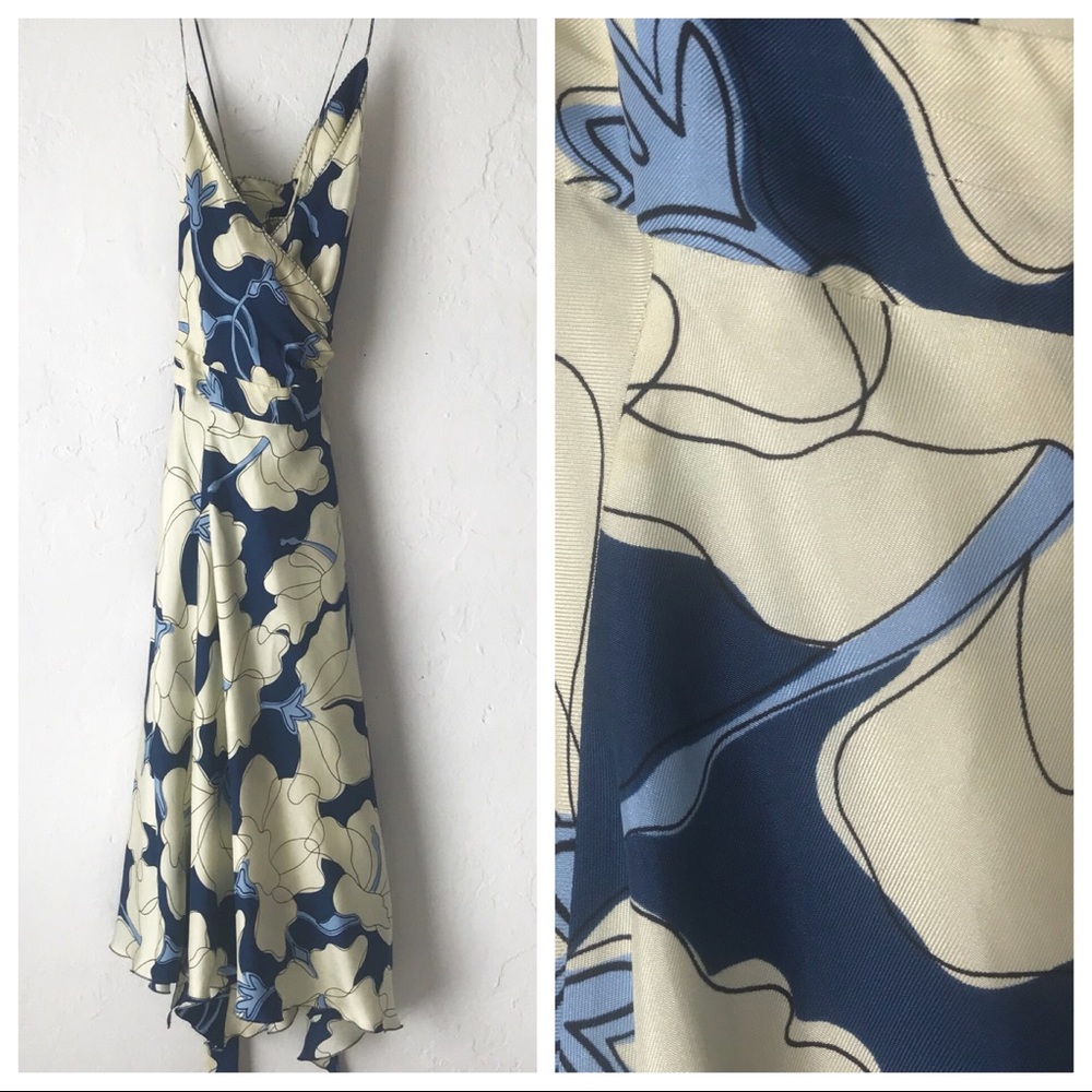 Moschino cheap & chic silk floral summery dress